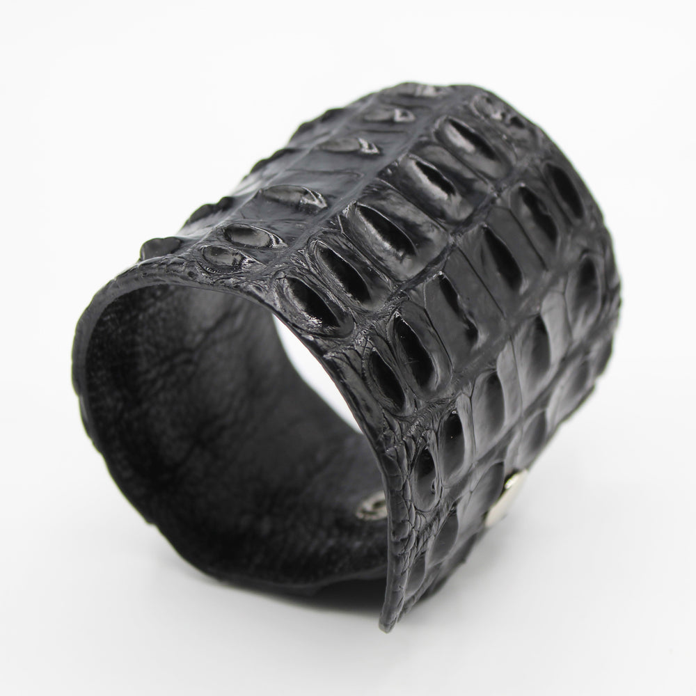 Large Crocodile Cuff