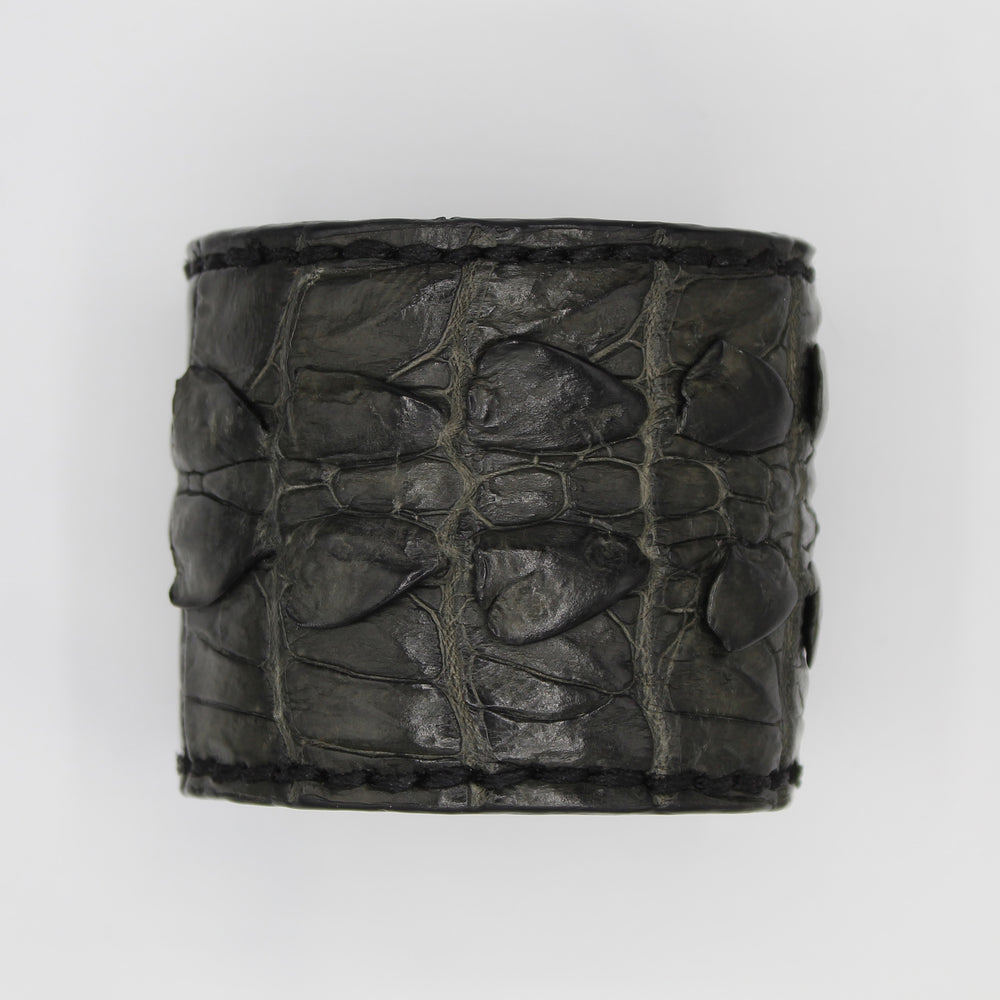 Adjustable Crocodile Cuff