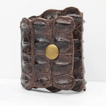 Large Crocodile Cuff