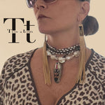 Suede Fringe Earrings