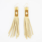 Suede Fringe Earrings