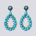 Turquoise Drop Post Earrings