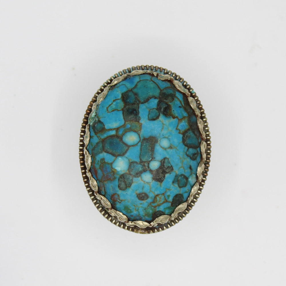 Vintage Tibetan Turquoise Ring