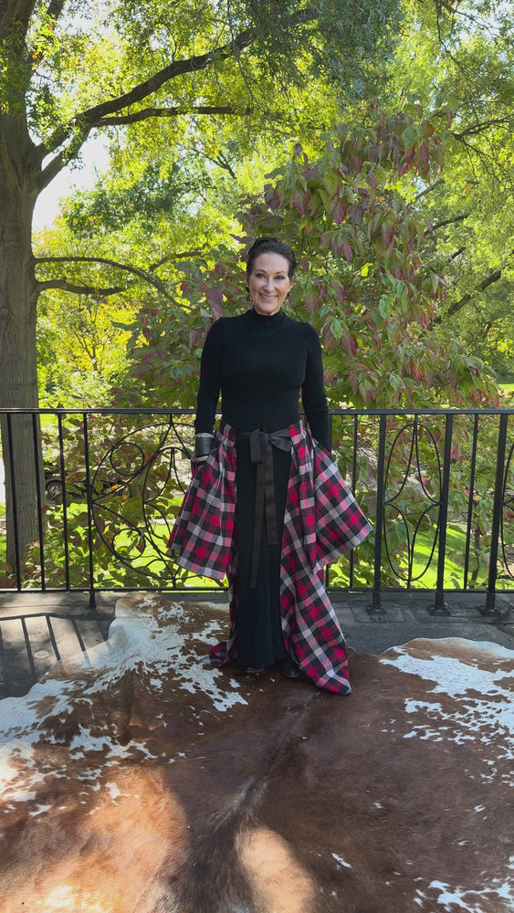 
            
                Load and play video in Gallery viewer, Plaid Flannel Hostess Skirt
            
        